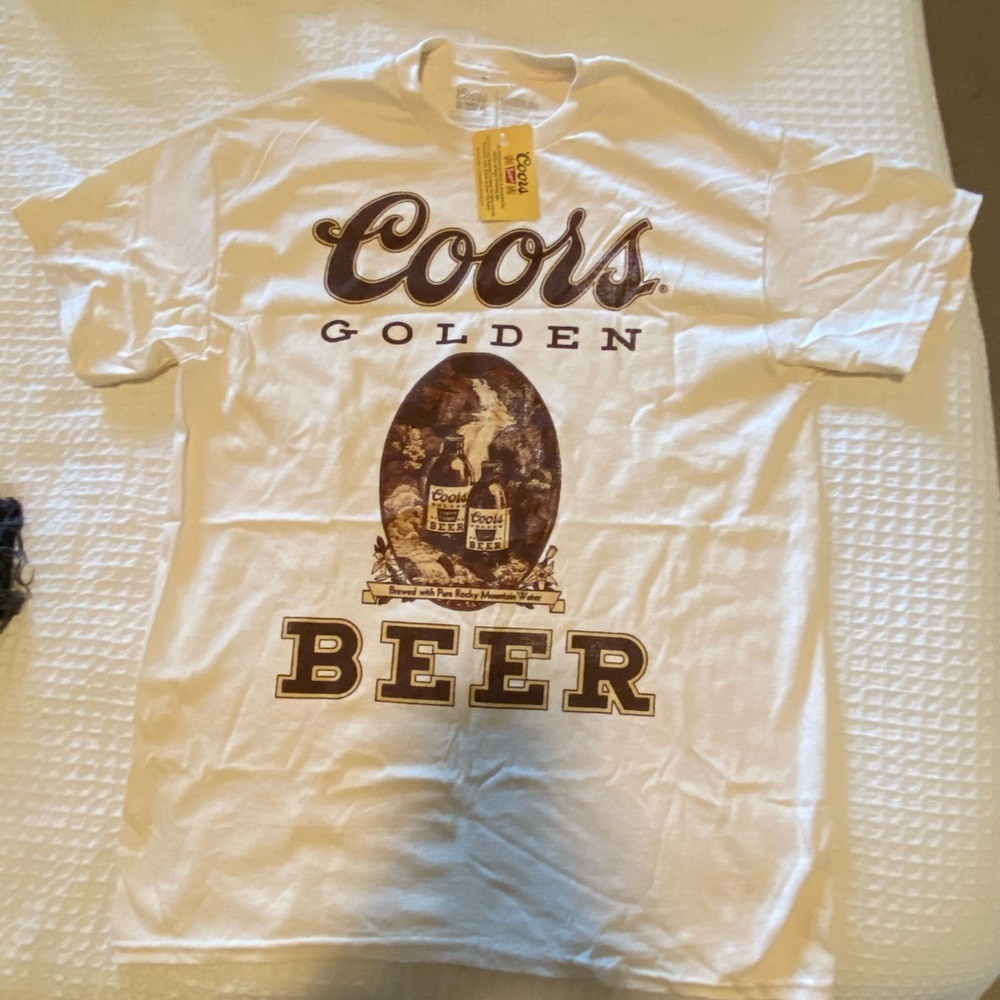 Coors beer t shirt